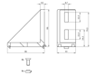 Immagine di Angolare completo 45 x 90 mm