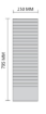 Immagine di Cardplan® L=250 mm - Luce 90 mm